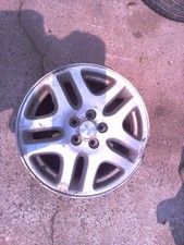 Wheel 16x6-12 Alloy 10 Flat Spoke Silver Inlay Fits 00-04 Legacy 1121956