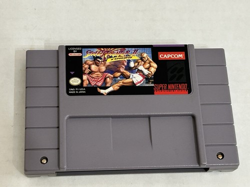 Lote de juegos Street Fighter II y Street Fighter II Turbo Super SNES Nintendo 2 - Imagen 5 de 24