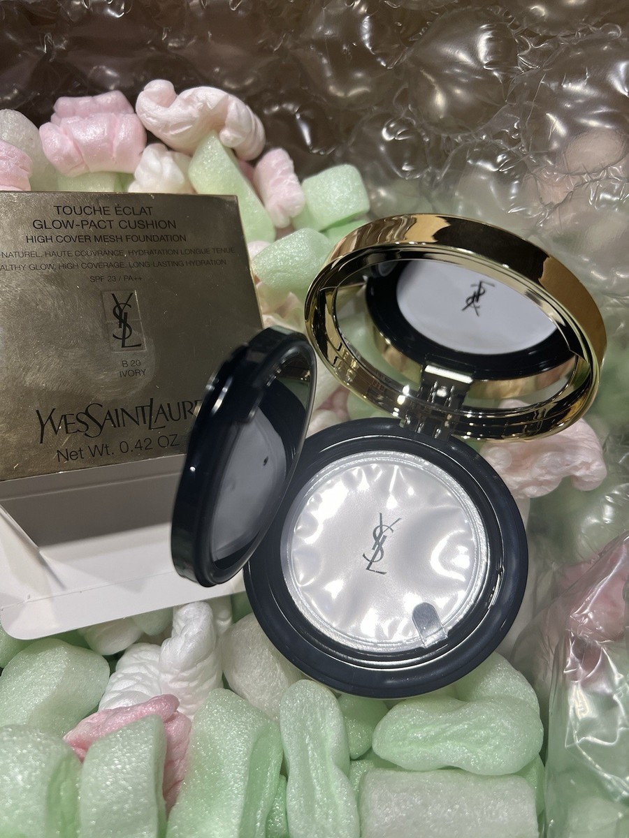 YSL Touche Eclat Glow Pact Cushion 12g Compact High Coverage