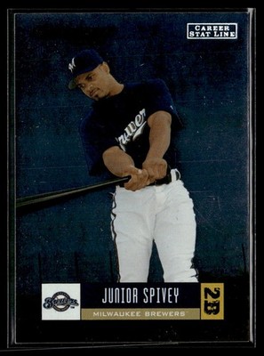 2005 Donruss #229 Junior Spivey Stat Line Career #/277
