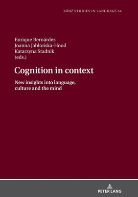 Cognition in context | New insights into language, culture and the mind | Buch