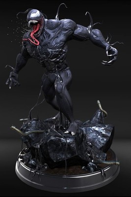 Venom - Marvel Resin Figuren handbemalt Lieferung 30 - 90g