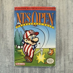 NES Open Tournament Golf (Nintendo NES, 1991) Complete CIB