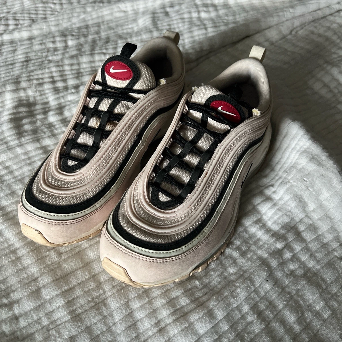 Preços baixos em Nike Air Max 97 Black Sport Red | eBay