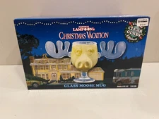 NIB National Lampoons Christmas Vacation CLARK GRISWOLD Moose Mug Glass