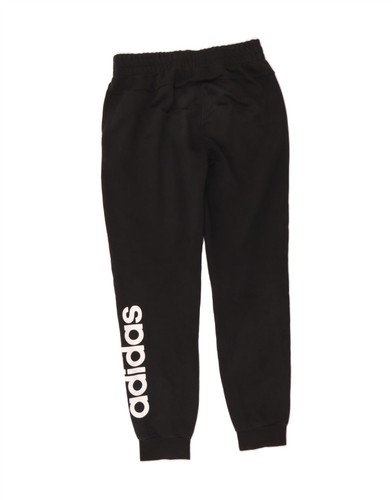 ADIDAS Womens Graphic Tracksuit Trousers Joggers UK 8/10 Small Black DE34 - Bild 2 von 3