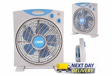 RAM 300MM ECO FAN Floor Fan 12”  Oscillating Stand Fan Office Gym Dance Studio