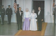 President Ronald raegan & Queen Elizabeth