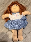 1986 Xavier Roberts signature Cabbage Patch Doll Red Hair Vintage