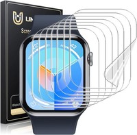 Apple Watch Series 10 Schutzfolie 42Mm Flexible Tpu 8 StüCk Blasenfrei Klar