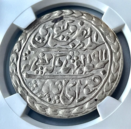 1911 / 32 India Rupee Jaipur Restrike NGC MS64 - 95692