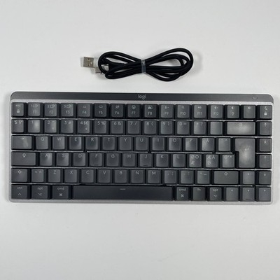 Logitech MX Mechanical Mini Mac Wireless Keyboard Low-Profile - Graphite | Low