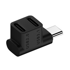 USB 3.1 Type C Male to Female 1 to 2 Adapter 10Gbps Fast Charging USB-C2162