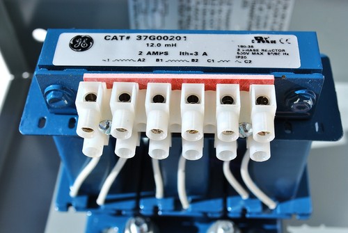 GE 37G00211 3-Phase AC Reactor 2A 600VAC 12 mH New In Box - Picture 5 of 6