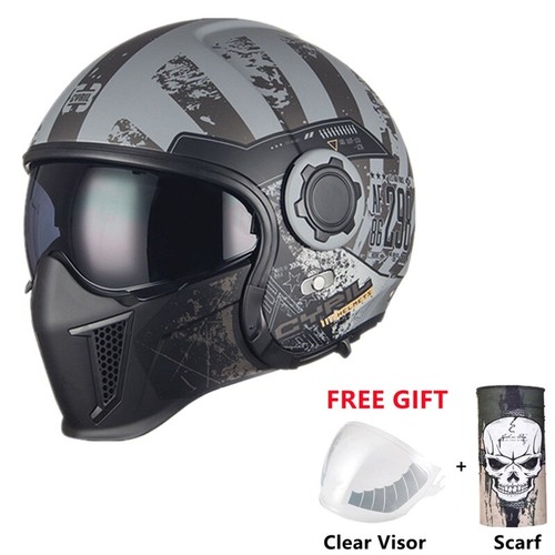 Motorcycle Warrior Helmet Capacetes Para Moto Full Face Modular Bike