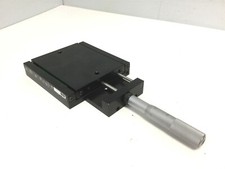 Edmund EDM-38177A Solid Top Ball Bearing Stage W/ Parker Micrometer, Load: 95lb