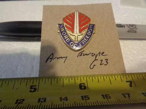 Army Europe G23 Unit Crest, DI, DUI (DRAW#57)