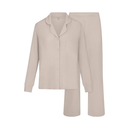 SKIMS Soft Lounge Sleep Set Pajamas Taupe 3X - Picture 14 of 14