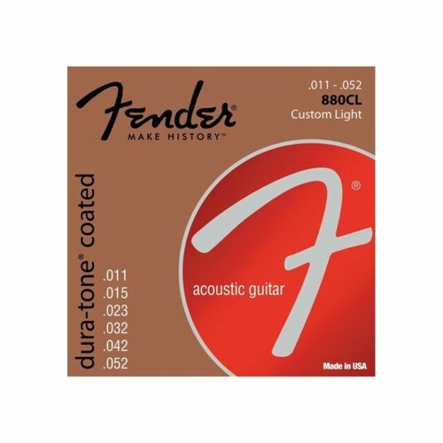 Corde Chitarra Acustica Fender Dura-Tone 11-52 - Con Rivestimento - Foto 10
