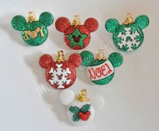 Mickey Ornaments / Disney Collection ~ Dress It Up Buttons / 6 Piece
