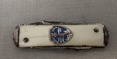 1968 Hemisfair Worlds Fair - Ideal Pocket Knife - San Antonio, Texas ☆