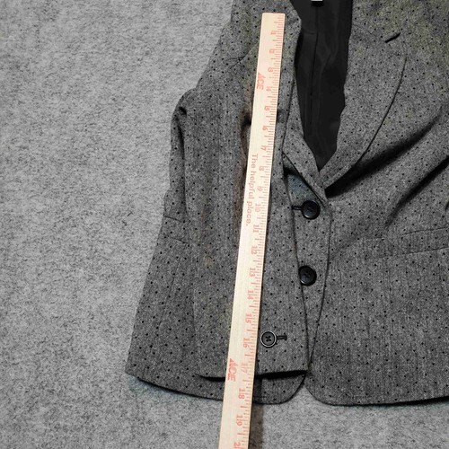 Banana Republic gepunkteter Wollblazer Damen Größe 2 - Bild 6 von 8