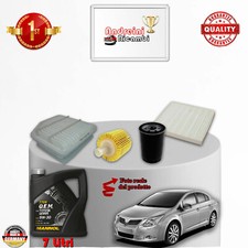 Wartungskit Filter + Öl Für Toyota Avensis 2.0 D-4D 91KW 124PS Ab 2014