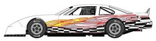 Race Car Wrap Graphics Decals Imca Late Model Dirt 23