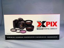 58MM 2.2x Telephoto HD 0.43X Wide Angle w/ Basic Accessory Kit for Canon DSLR