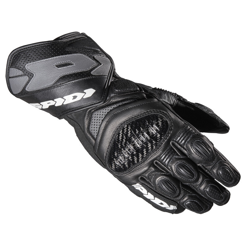 GUANTI GLOVES MOTO CARBO 7 BLACK SPIDI SIZE S