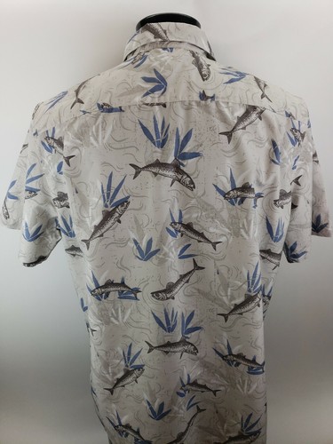 Ralph Lauren Mens XL Outdoor Hiking Vented Fishing S/S Shirt PFG Style - Picture 4 of 9