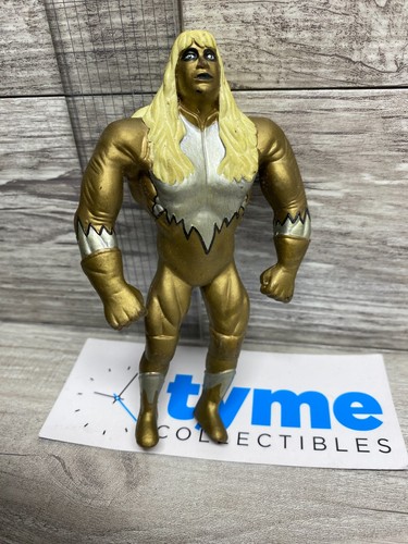 WWF WWE Titan Sports Bendems Gold Dust Dustin Rhod...