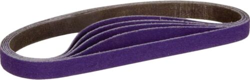10 x 330 mm Schleifbänder, 3/8" B x 13" L, lila Keramik, 25er Pack, 40-240er Körnung - Bild 2 von 6