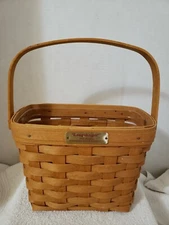 Longaberger 1996 Edition Dresden Tour Basket with Plastic Protector 