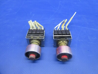 Cessna 310 /  310R Microswitch Push To Start Switch P/N 6A44 LOT OF 2 (0325-915)