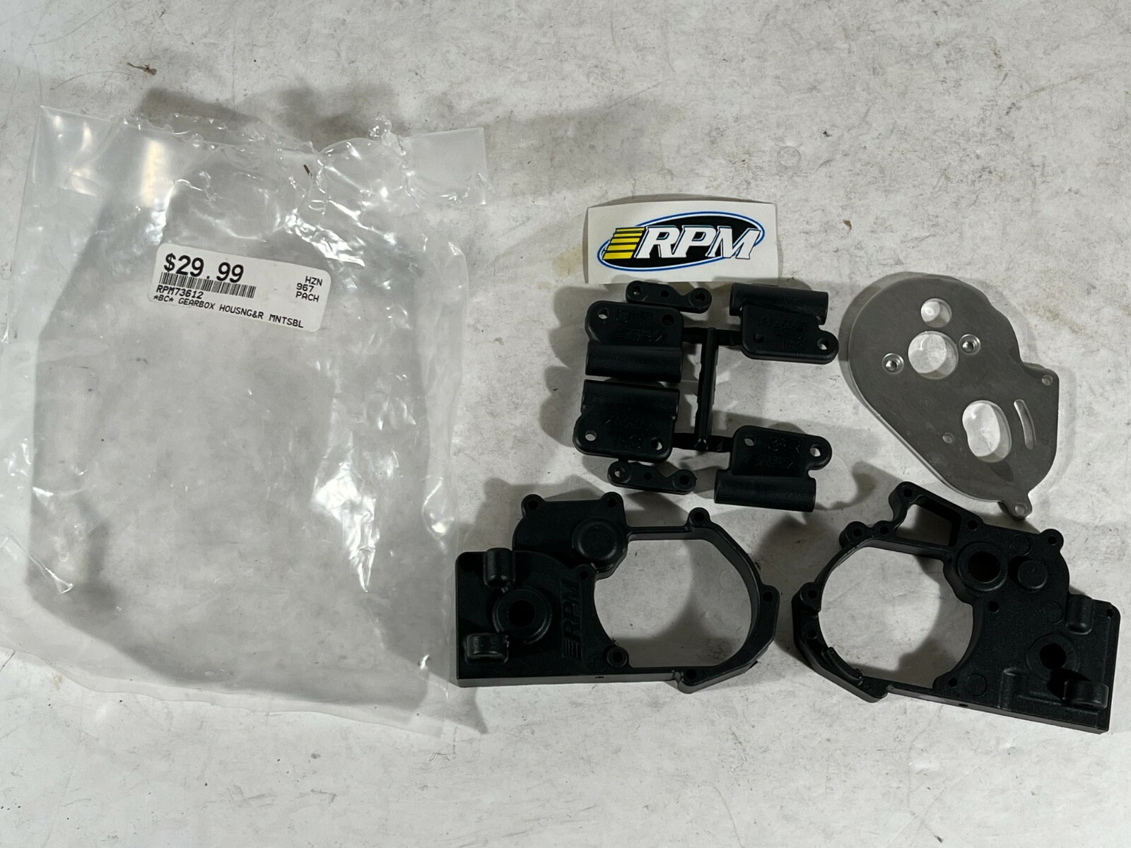 RPM 73615 Gearbox Housing and Rear 