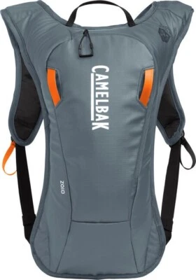 CamelBak Zoid Hydration Pack 70 oz/ 2L Insulated Reservoir Grey/Orange
