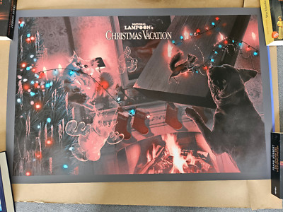 Christmas Vacation Variant (Bottleneck Gallery) Juan Ramos 33/125 24x36 Inch