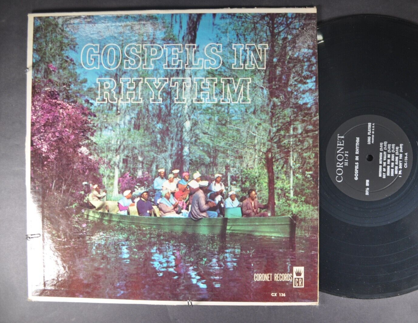 GOSPELS IN RHYTHM GOSPEL LP CORONET HI-FI