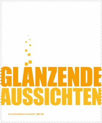 PORTOFREI! Brillenputztuch ''Glänzende Aussichten'' Microfaser von Rannenberg