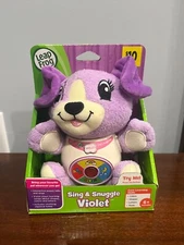 LeapFrog Sing and Snuggle My Pal Violet interactive plush toy VTech 6+ Months