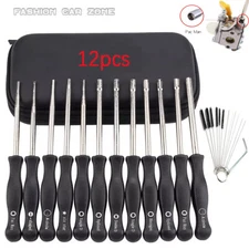 12 Pcs  Engine Carb Adjustment Tool Kit Fits For Weedeater Common 2 Cycle Small