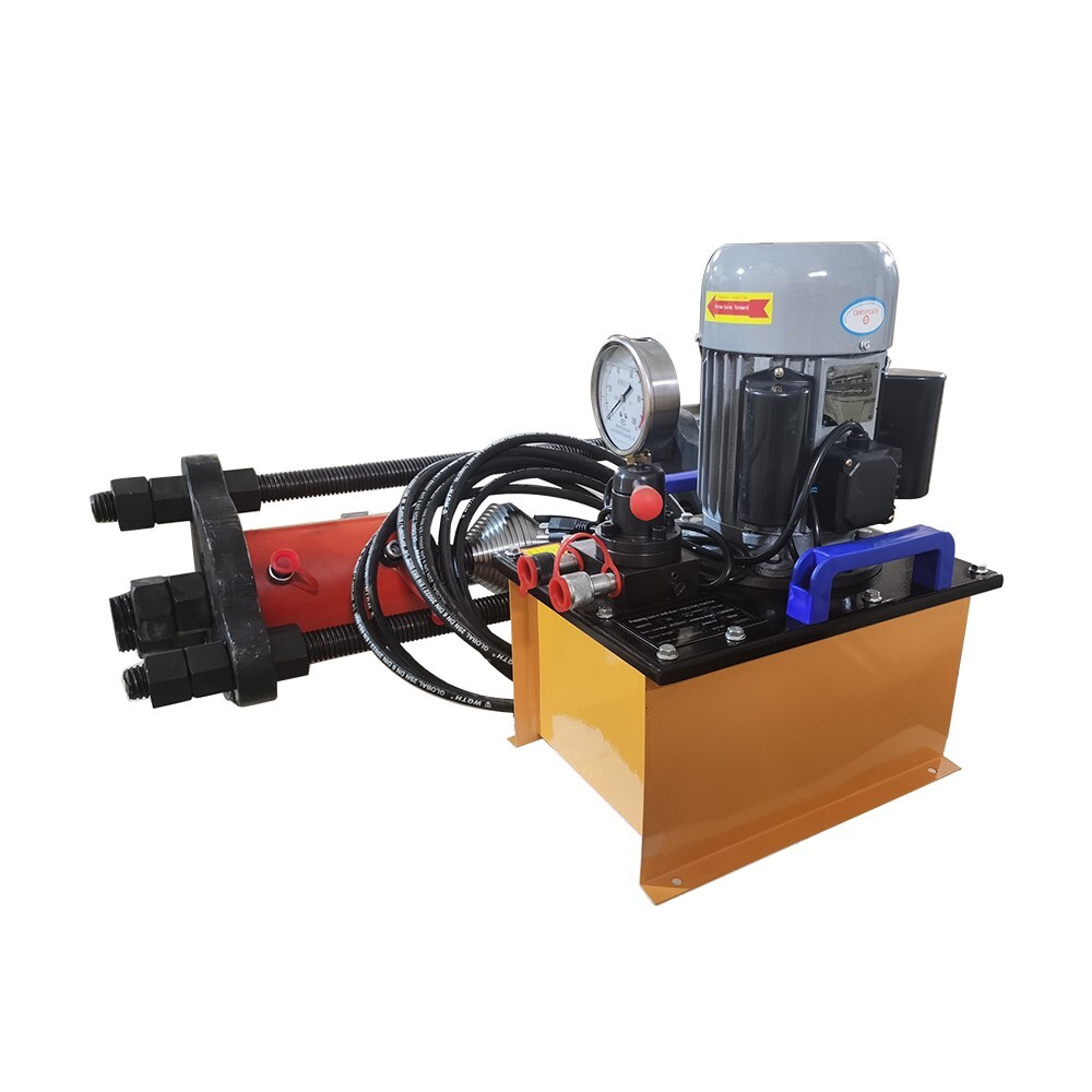 Portable Line Boring and Welding Machine + 110V 70T Hydraulic Crawler Pin Press