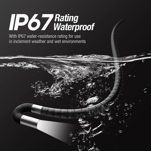 TESLONG TD500 WiFi 6.5/8.5MM Articulating Borescope 1080P 5 Inch IPS 2-Way 210° - Picture 4 of 7