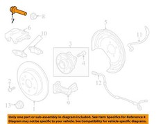 GM OEM 21-26 Trailblazer Rear Suspension Brake Components-Guide Pin 13532632
