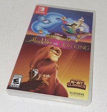 Disney Classic Games: Aladdin and the Lion - Nintendo Switch - Opened Case - PAL