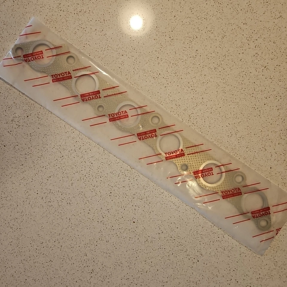 Junta de colector de escape Toyota 17173 43040 para Cressida Supra Celica pieza OEM Foto 3 de 4