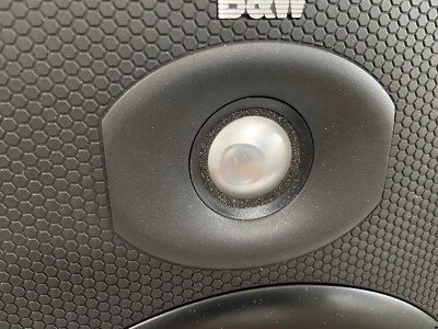 B&W Bowers & Wilkins DM602 Bookshelf Speakers | Black | Wired