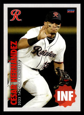 Cesar Hernandez 2023 Choice Tacoma Rainiers #05 Tacoma Rainiers