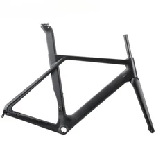 700C Carbon Road Bicycle Frameset BB86 Internal Routing Thru Axle 142*12mm